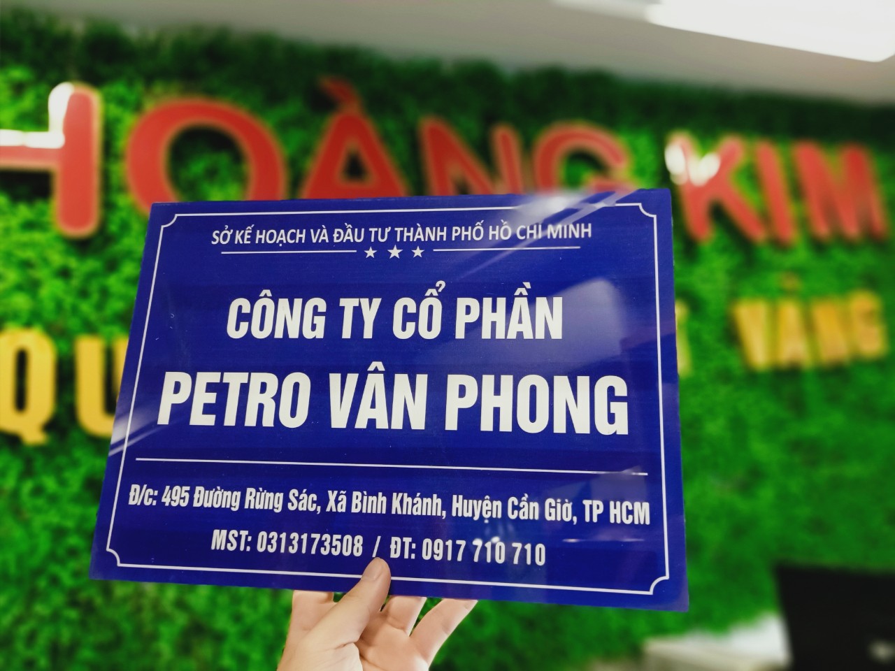 Biển Tên Công Ty
