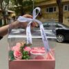 Hộp Mica Đựng Hoa Và Bánh Sinh Nhật