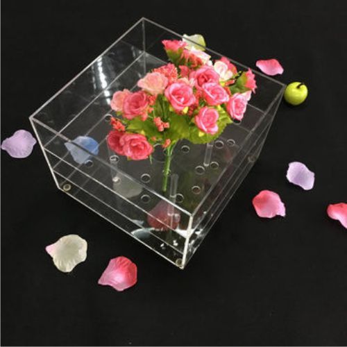 Hộp Mica Đựng Hoa